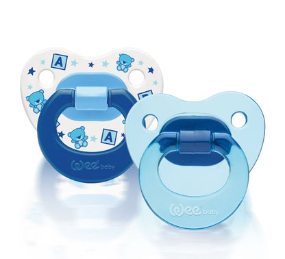 Wee Baby Orthdontic Teat Soother (0-6m) - Pack of 2