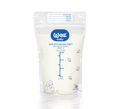 Wee Baby Breast Milk Storage Bags (20x200ml pcs)