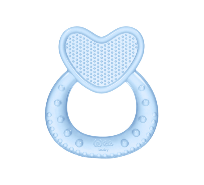 Wee Baby Heart Shaped Silicone Teether