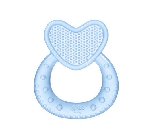 Wee Baby Heart Shaped Silicone Teether