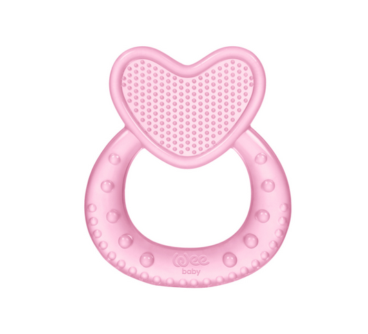 Wee Baby Heart Shaped Silicone Teether