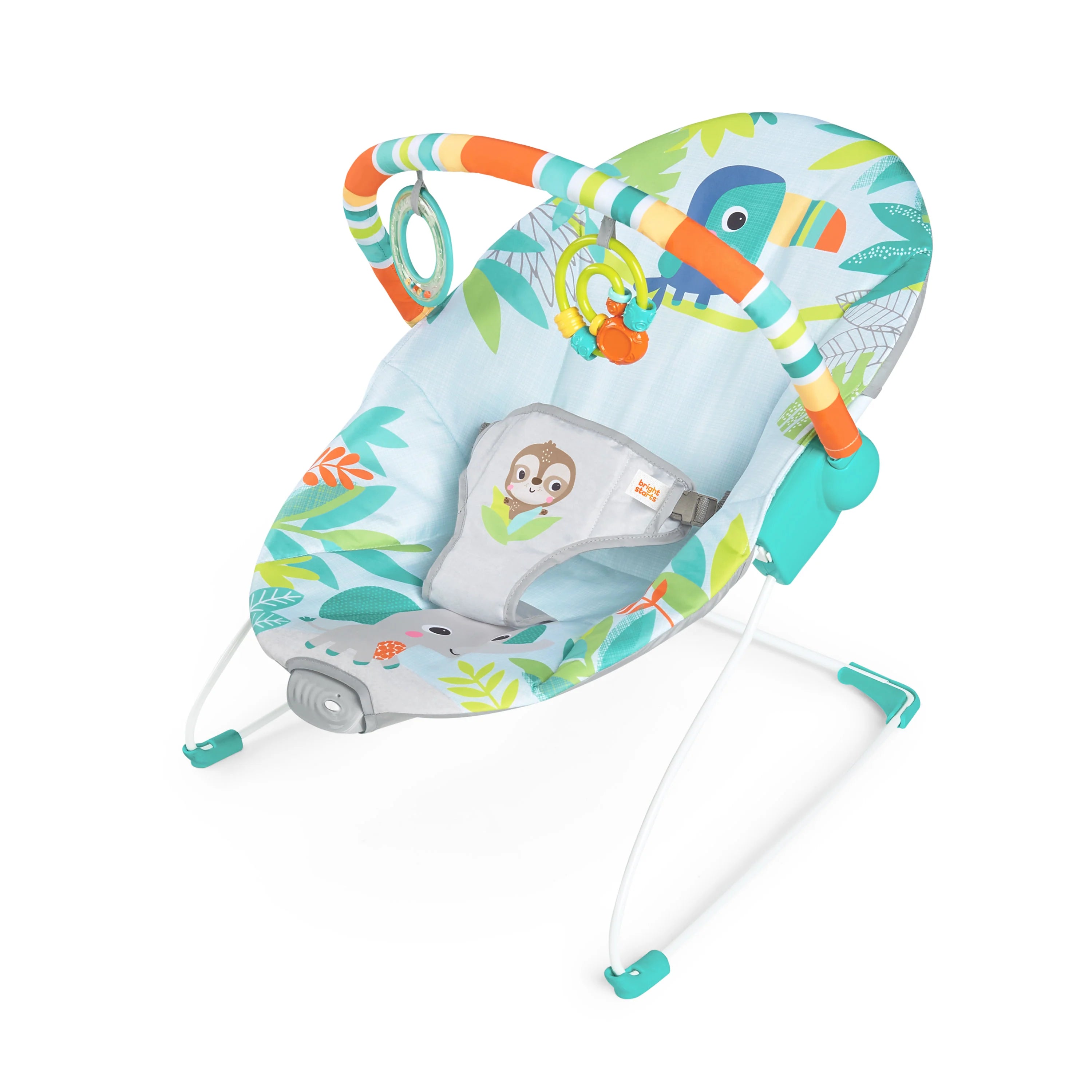 Bright Starts Vibes Vibrating Bouncer (Rainforest)