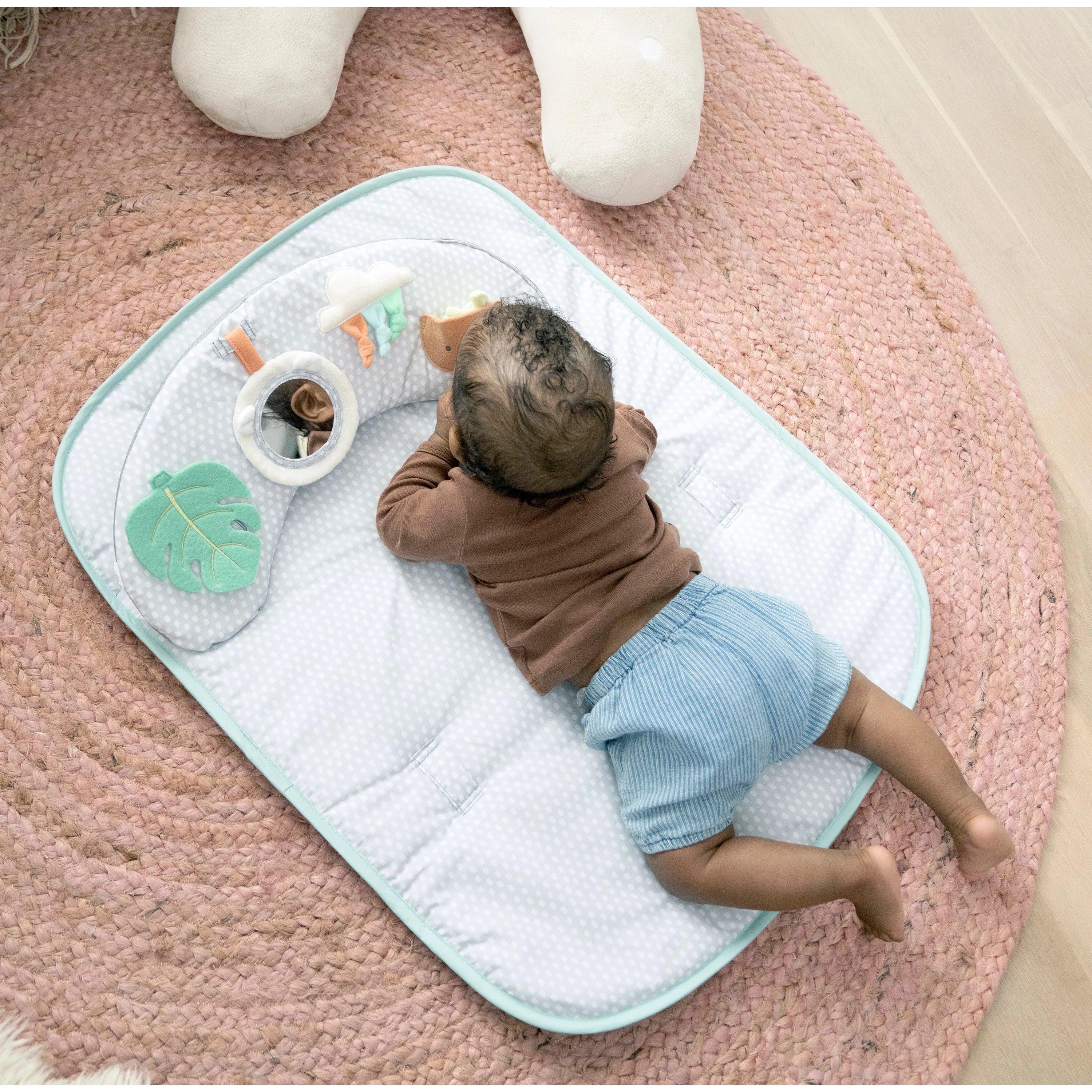 Ingenuity Cozy Prop 4 In 1 Sit Up & Activity Mat