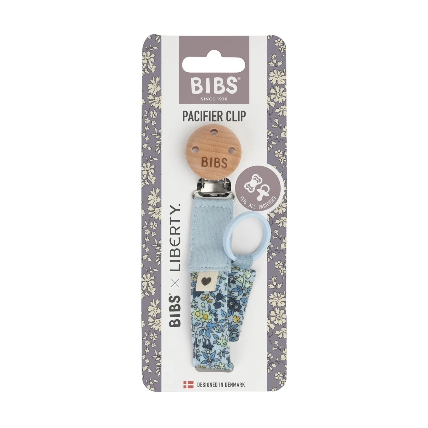 BIBS x Liberty Pacifier Clip