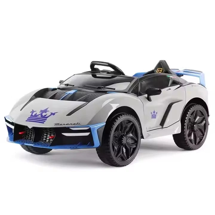 Orbic Kids Motor Electric Car With Remote Control (White)