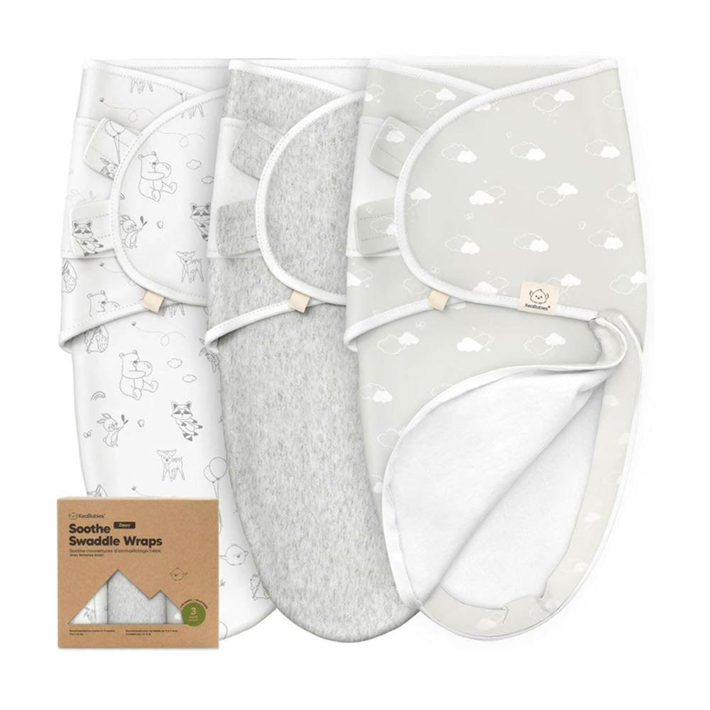 3-Pack Soothe Zippy Swaddle Wrap (Aspire).