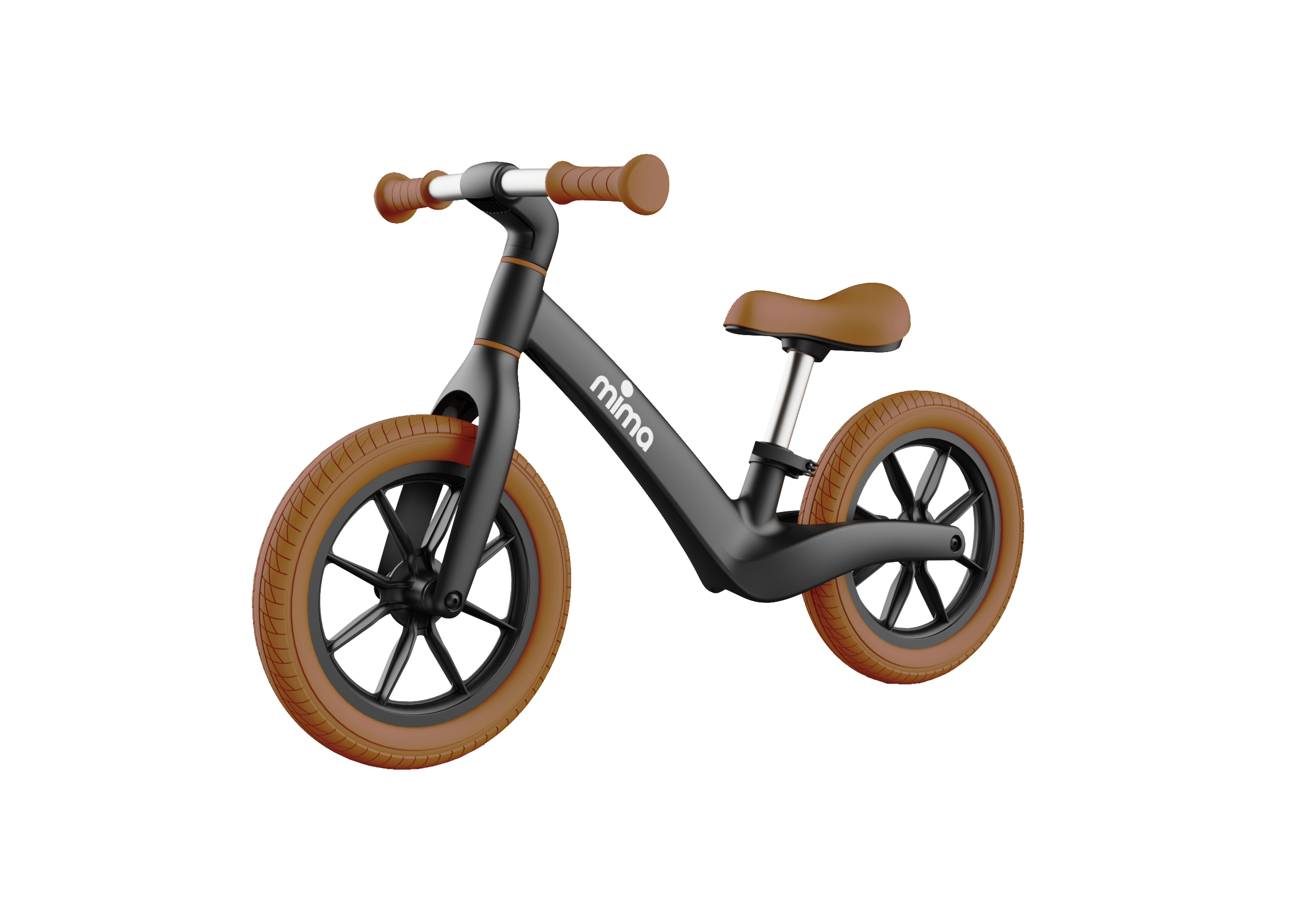 Mima Zoom Lite Balance Bike (Black)