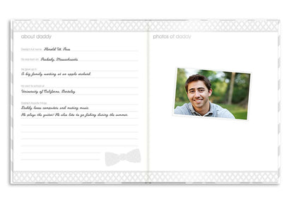 Pearhead First 5 Years Chevron Baby Memory Book.