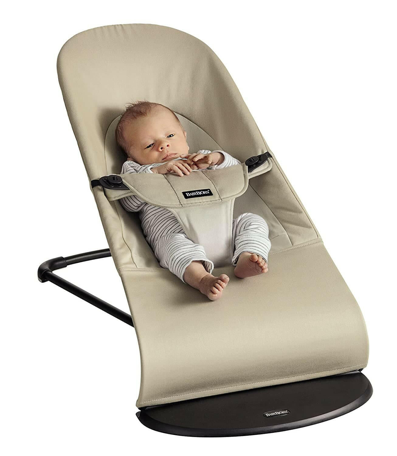 Soft Cotton Balance Bouncer – Beige By BabyBjorn.