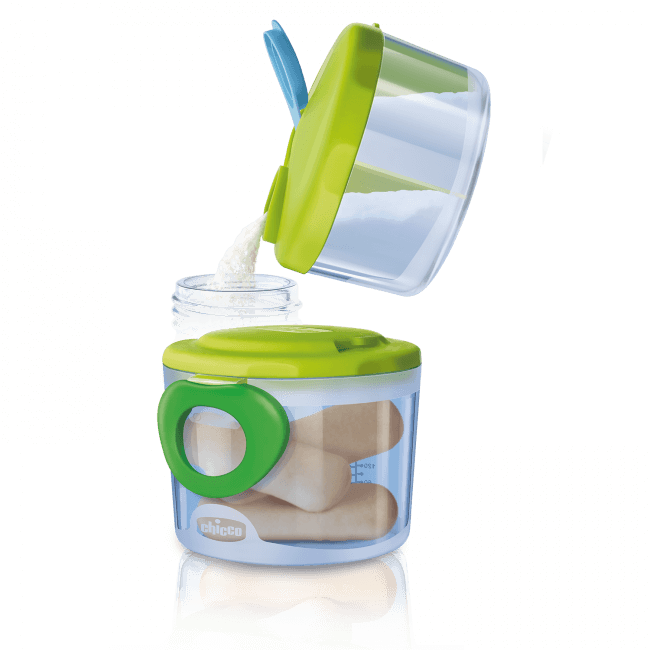 Chicco Milk Powder Dispenser For Baby - Two Jars.