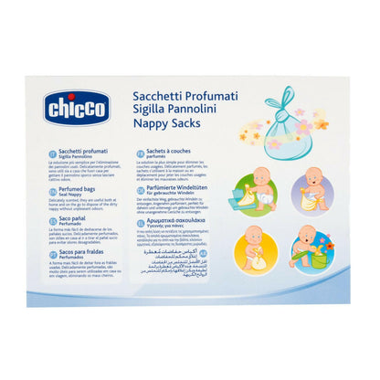 Chicco Disposable Diaper Bags - Nappy Sacks.