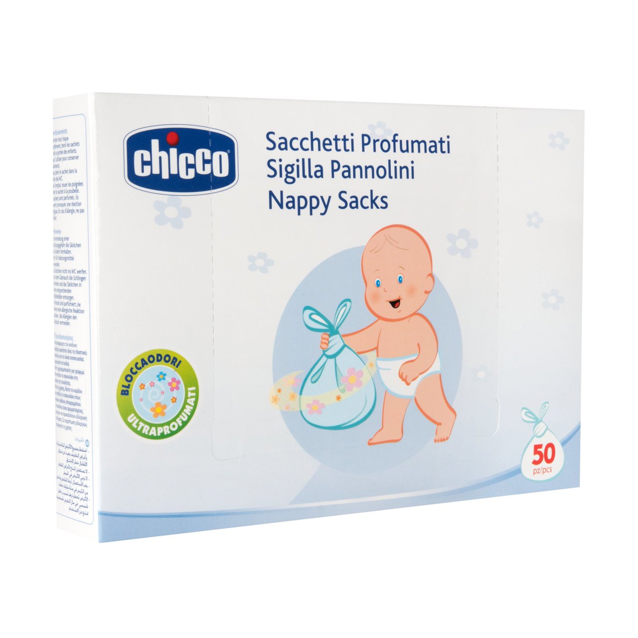 Chicco Disposable Diaper Bags - Nappy Sacks.