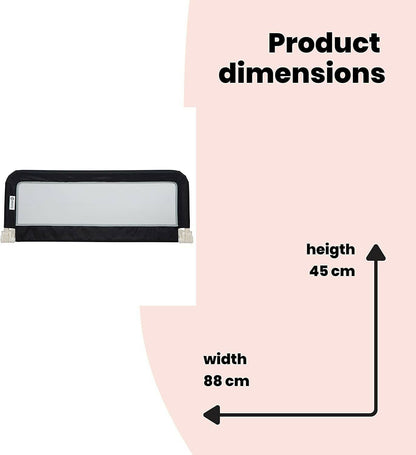 Portable Bed Rail Grey by Safety 1st.