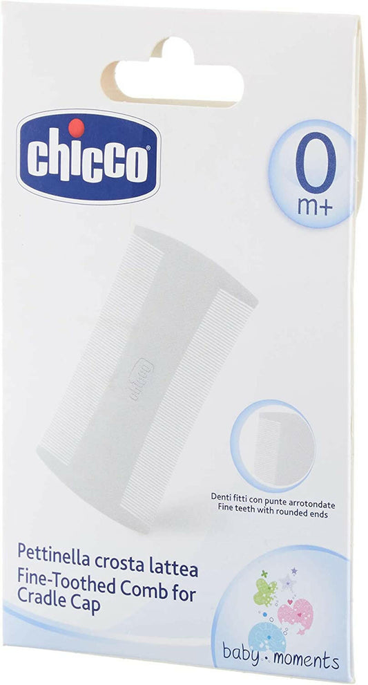Safe Hygiene Fine Toothed Comb for Cradle Cap by Chicco.
