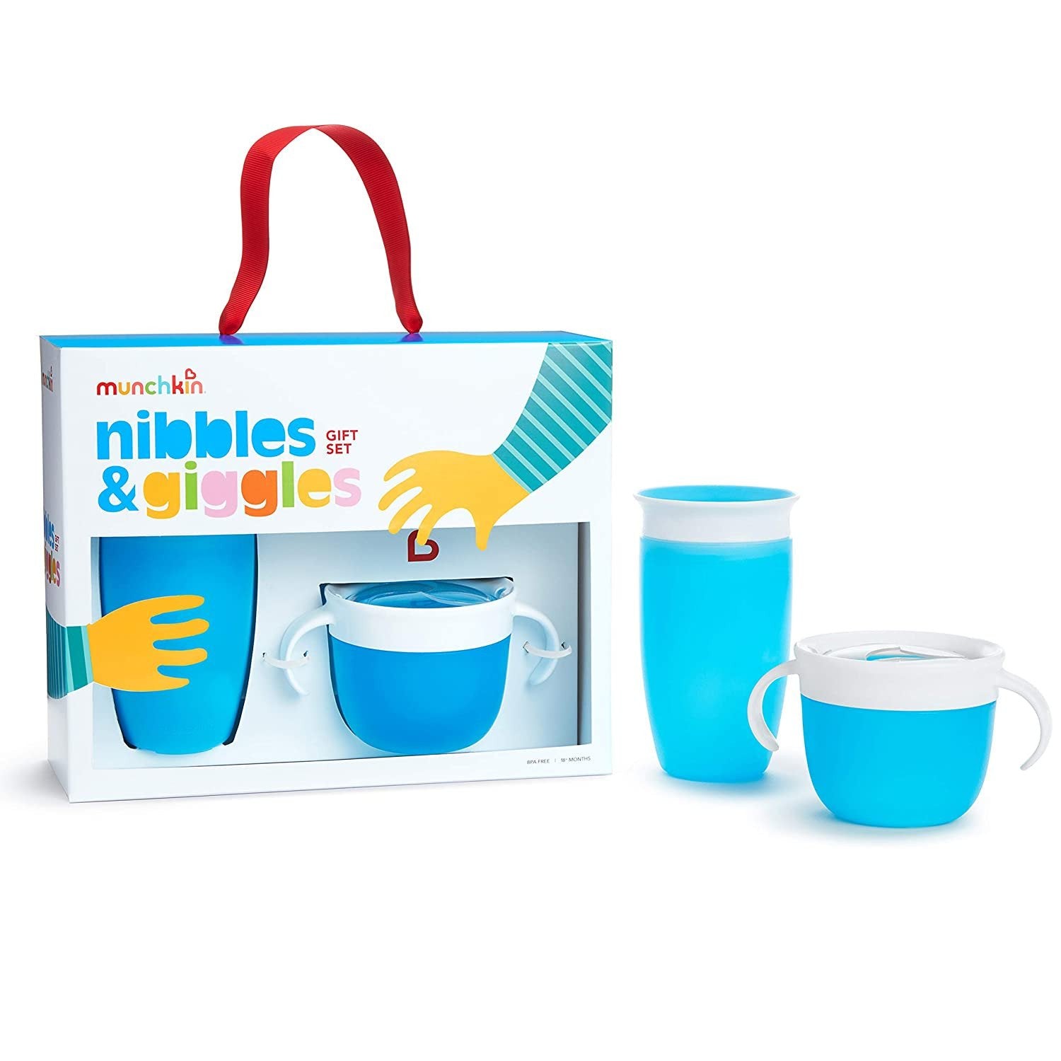 Munchkin Nibbles and Giggles Gift Set - Blue