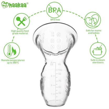 Haakaa Manual Breast Pump 4oz/100ml.
