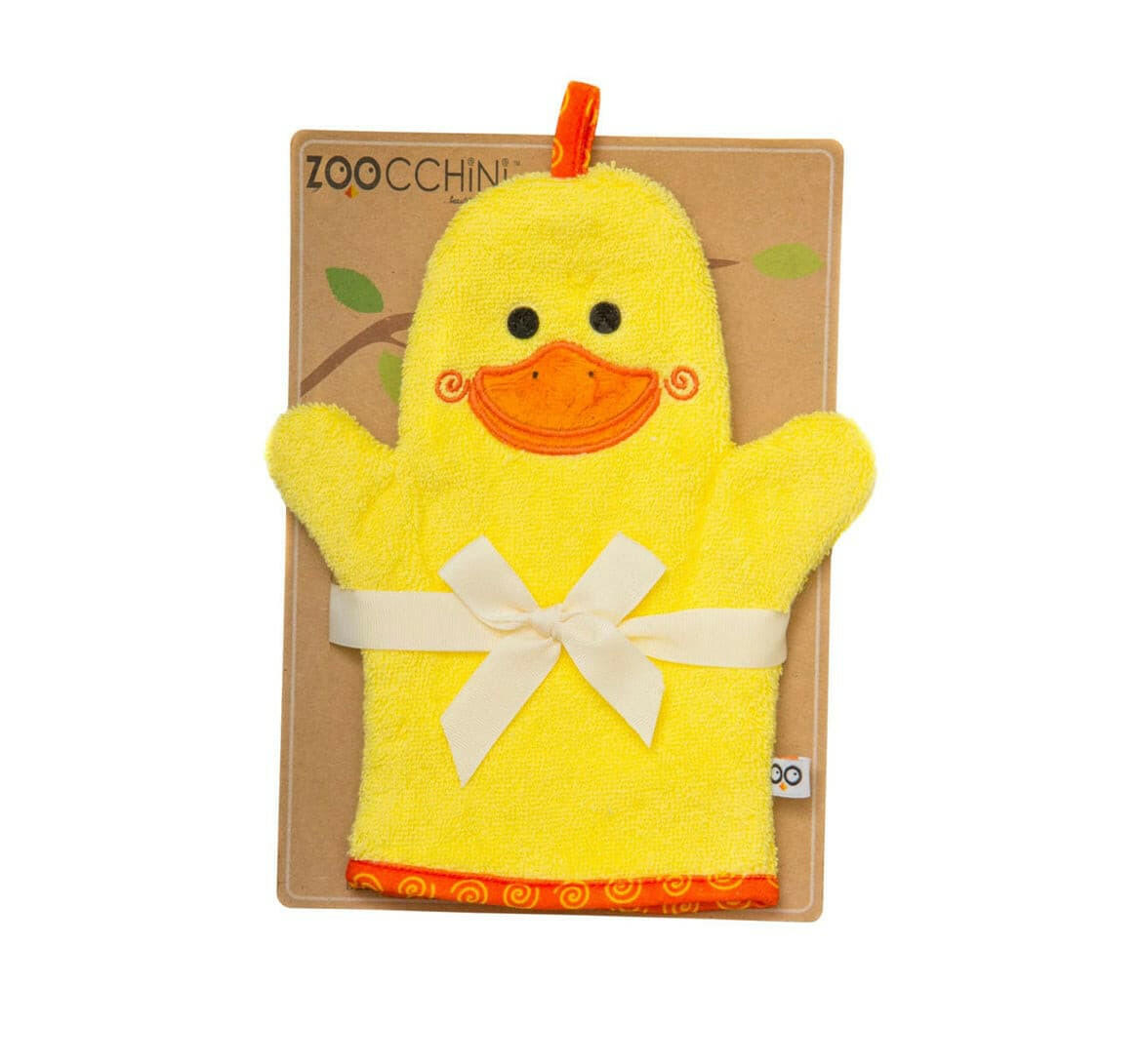Baby Bath Mitt - Puddles the Duck.