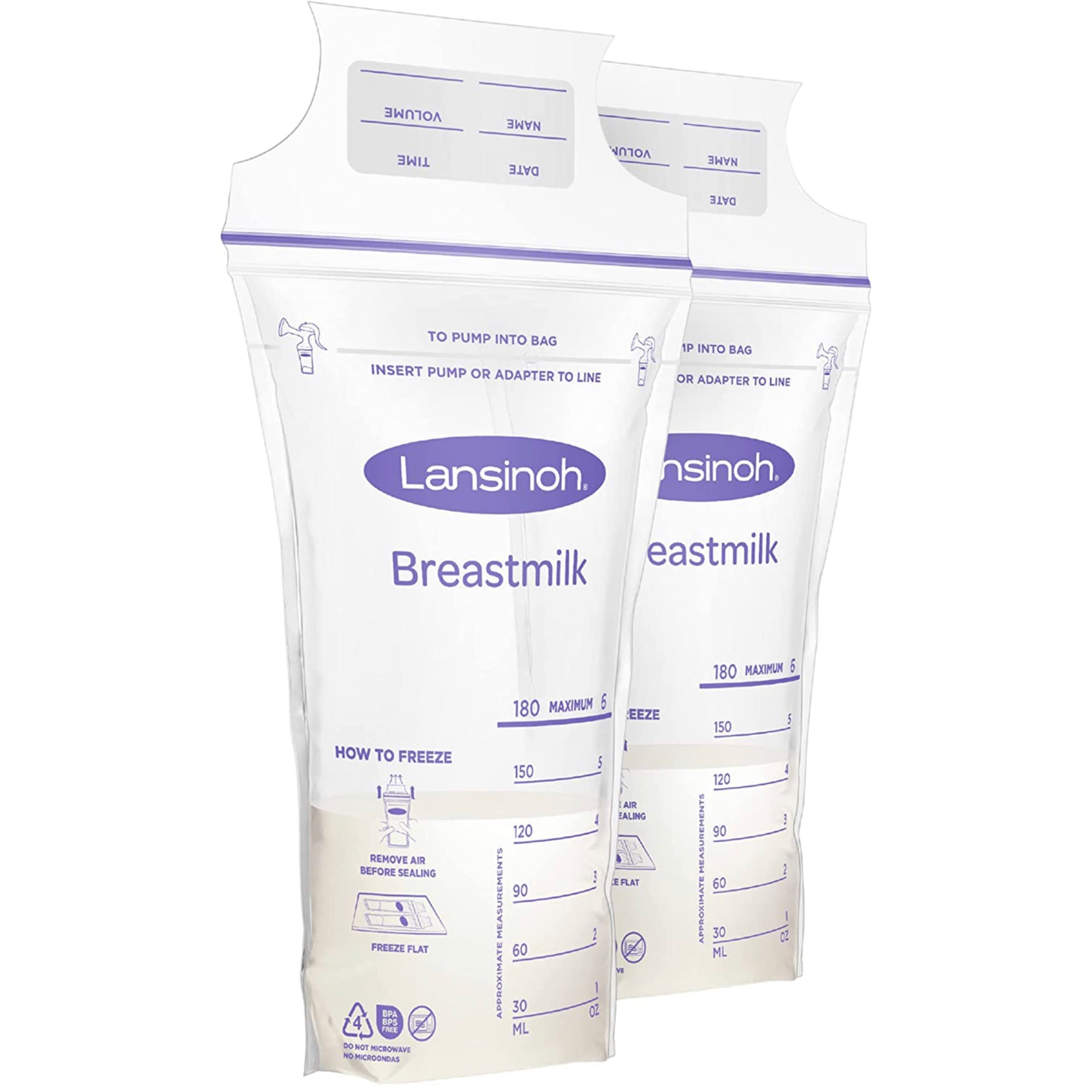 Breastmilk Storage Bags by Lansinoh, 200 Count.