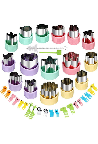 Magigift fruit and vegetable shape Cutter - 20 pcs