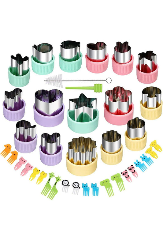 Magigift fruit and vegetable shape Cutter - 20 pcs