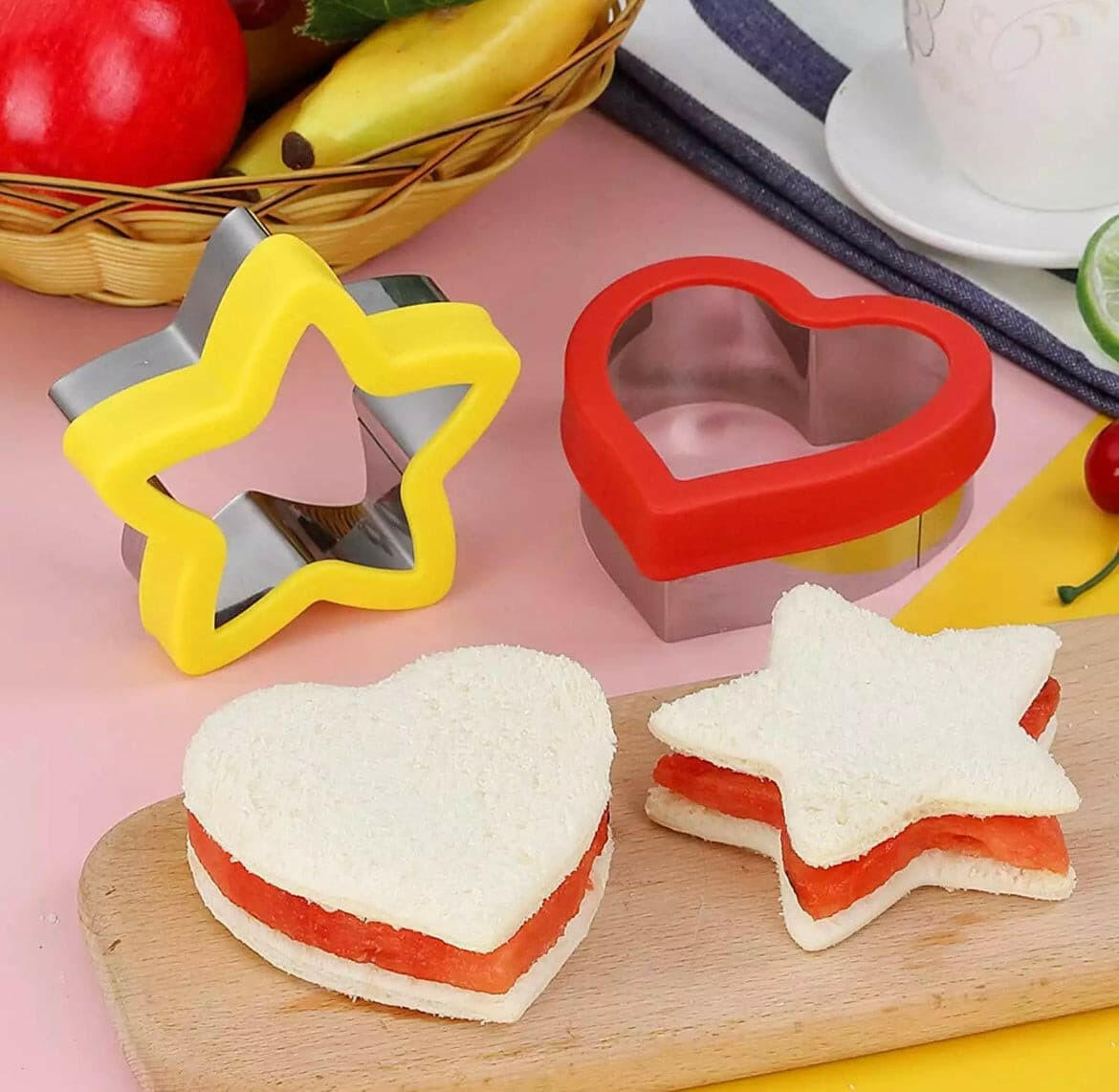Set for Mini Sandwich Cutters 40pcs Qatar Moms - Main Image
