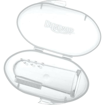 Dr. Brown's Silicone Finger Toothbrush with Case.