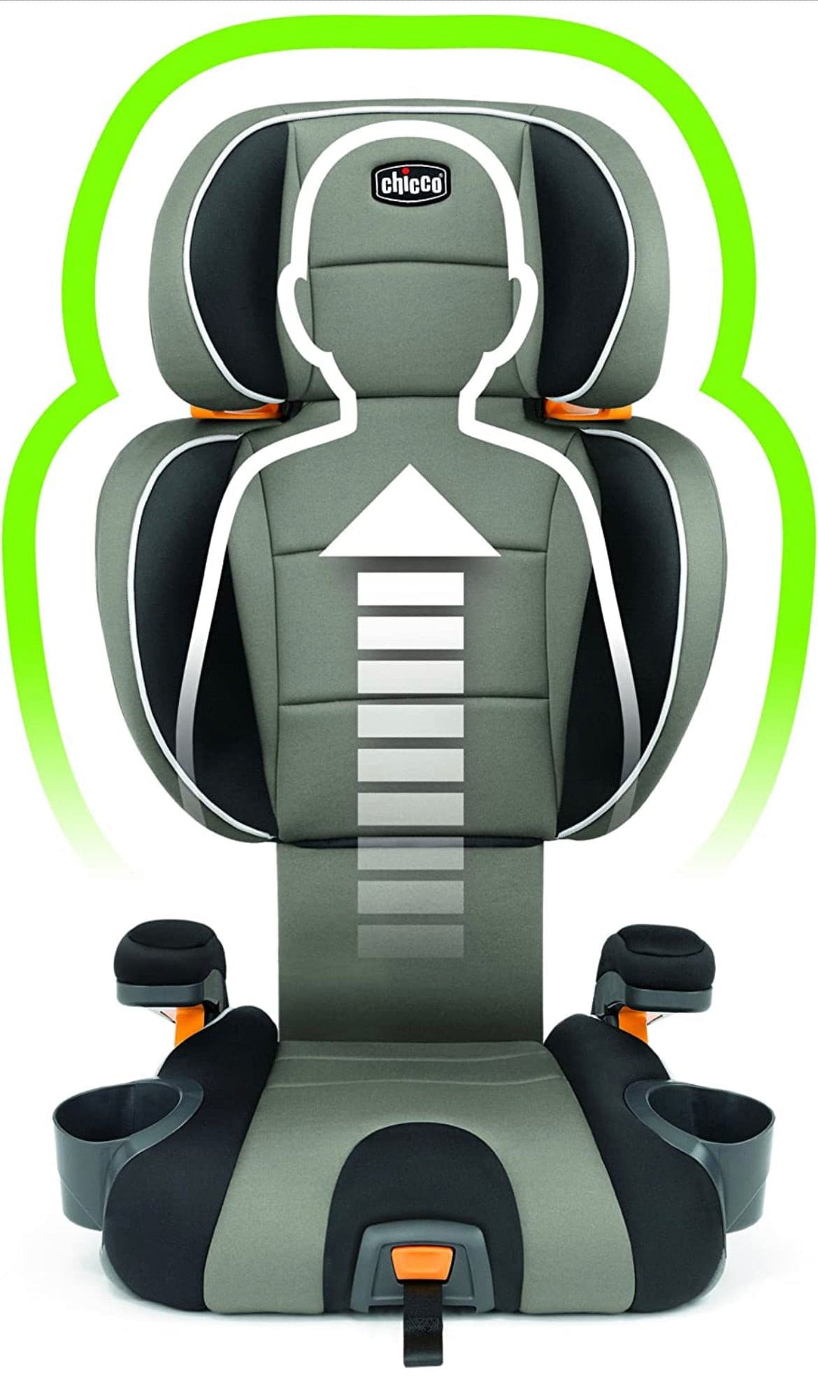 KidFit 2-in-1 Belt Positioning Booster Car Seat By Chicco.