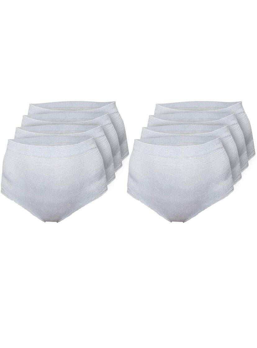 Frida Mom Disposable High Waist C-Section Postpartum Underwear | Super Soft, Stretchy, Breathable, Wicking, Latex-Free, Regular (8 Count).
