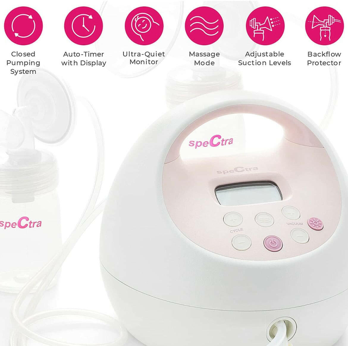 Spectra S2 Plus Hospital Grade Electric Breast Pump for Breastfeeding.