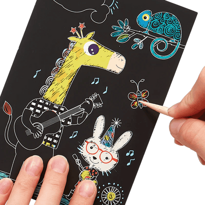 Mini Scratch & Scribble - Safari Party.