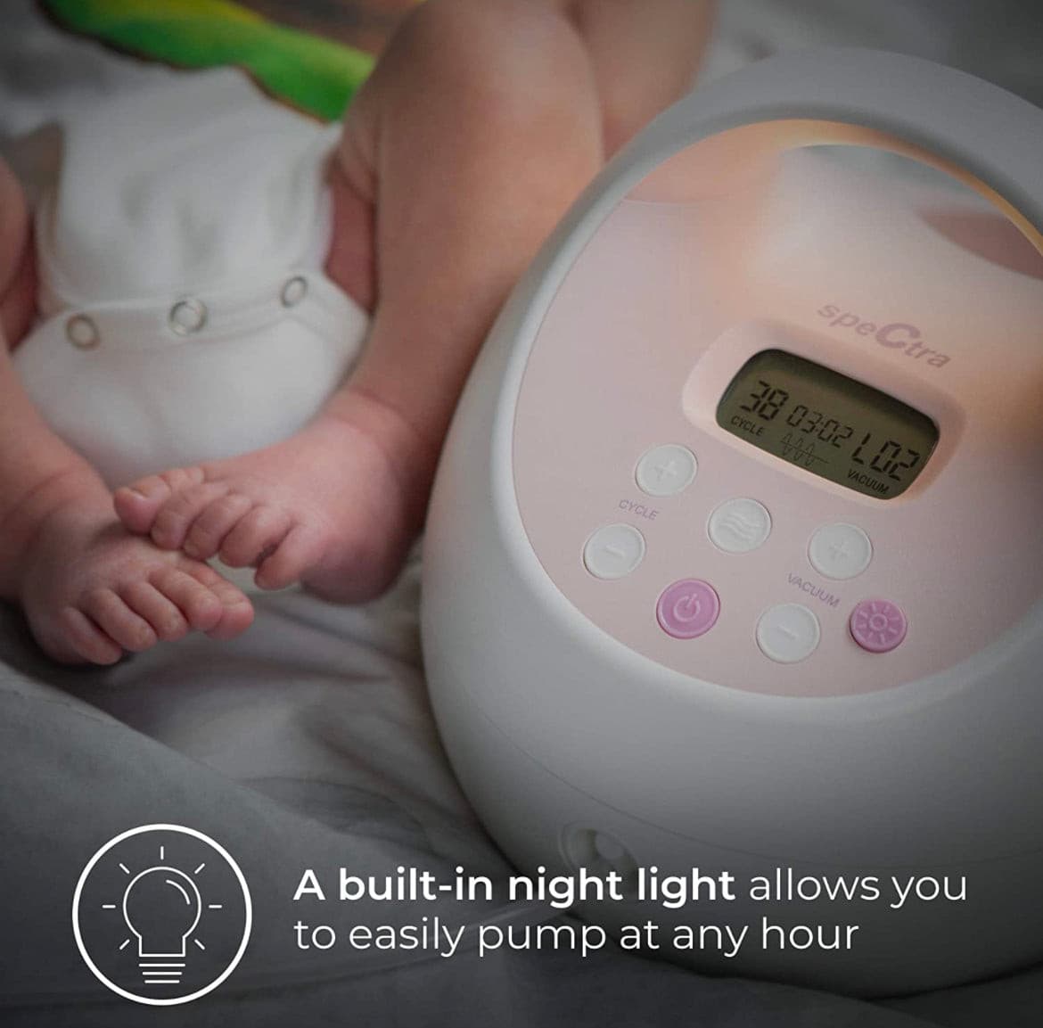 Spectra S2 Plus Hospital Grade Electric Breast Pump for Breastfeeding.