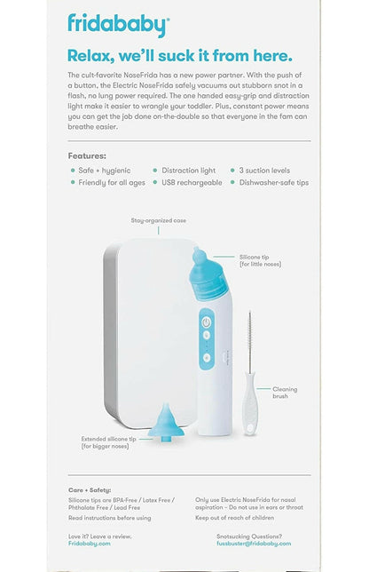 Electric NoseFrida Nasal Aspirator by Frida Baby.