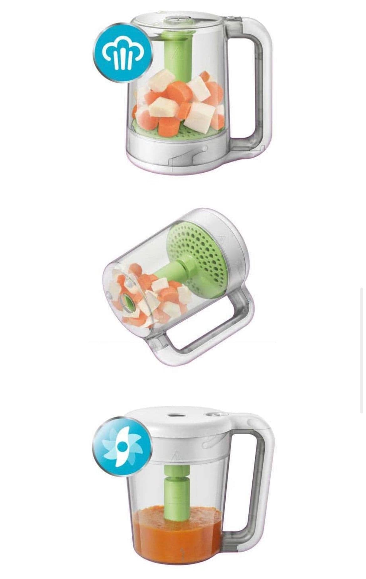 Combined Steamer and Blender by Philips Avent.