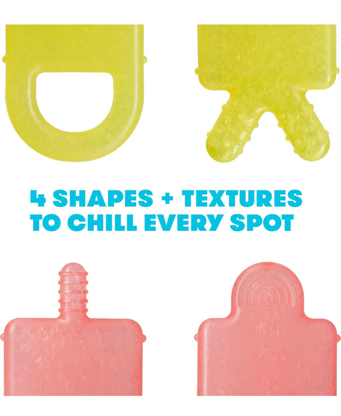 Not-Too-Cold-to-Hold BPA-Free Silicone Teether for Babies by Frida Baby.