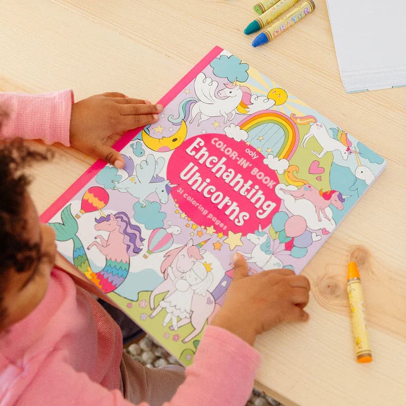 Coloring Book - Enchanting Unicorns.