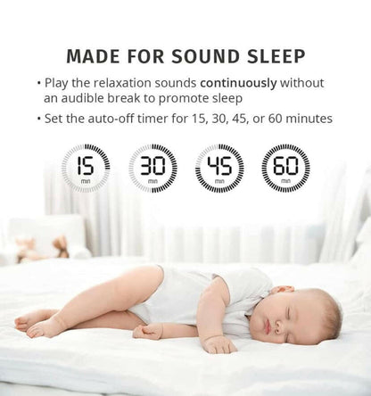 MyBaby, Sounds & Projection, Plays 6 Sounds & Lullabies, Image Projector Featuring Diverse Scenes, Auto-Off Timer Perfect for Naptime.