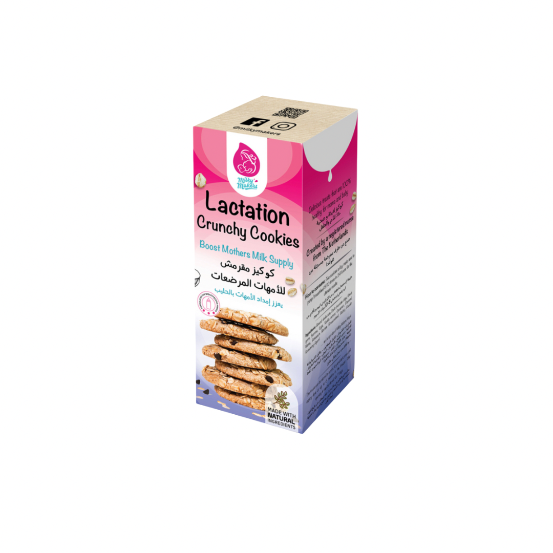 Crunchy Lactation Cookies By Milky Makers.