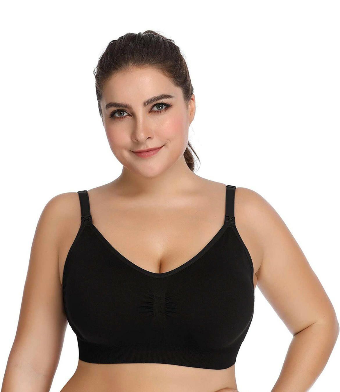 Lataly Womens Seamless Nursing Bra for Breastfeeding.