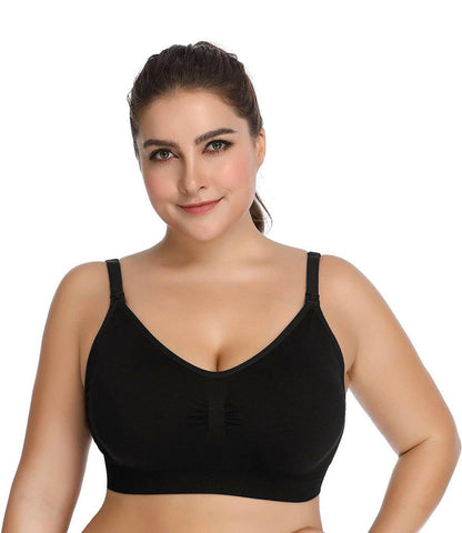Lataly Womens Seamless Nursing Bra for Breastfeeding.