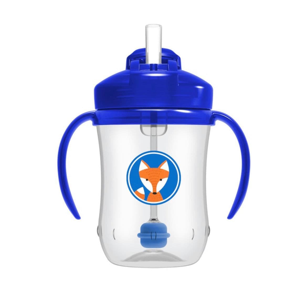 Dr. Brown Baby Straw Cup - Blue - 270 ml