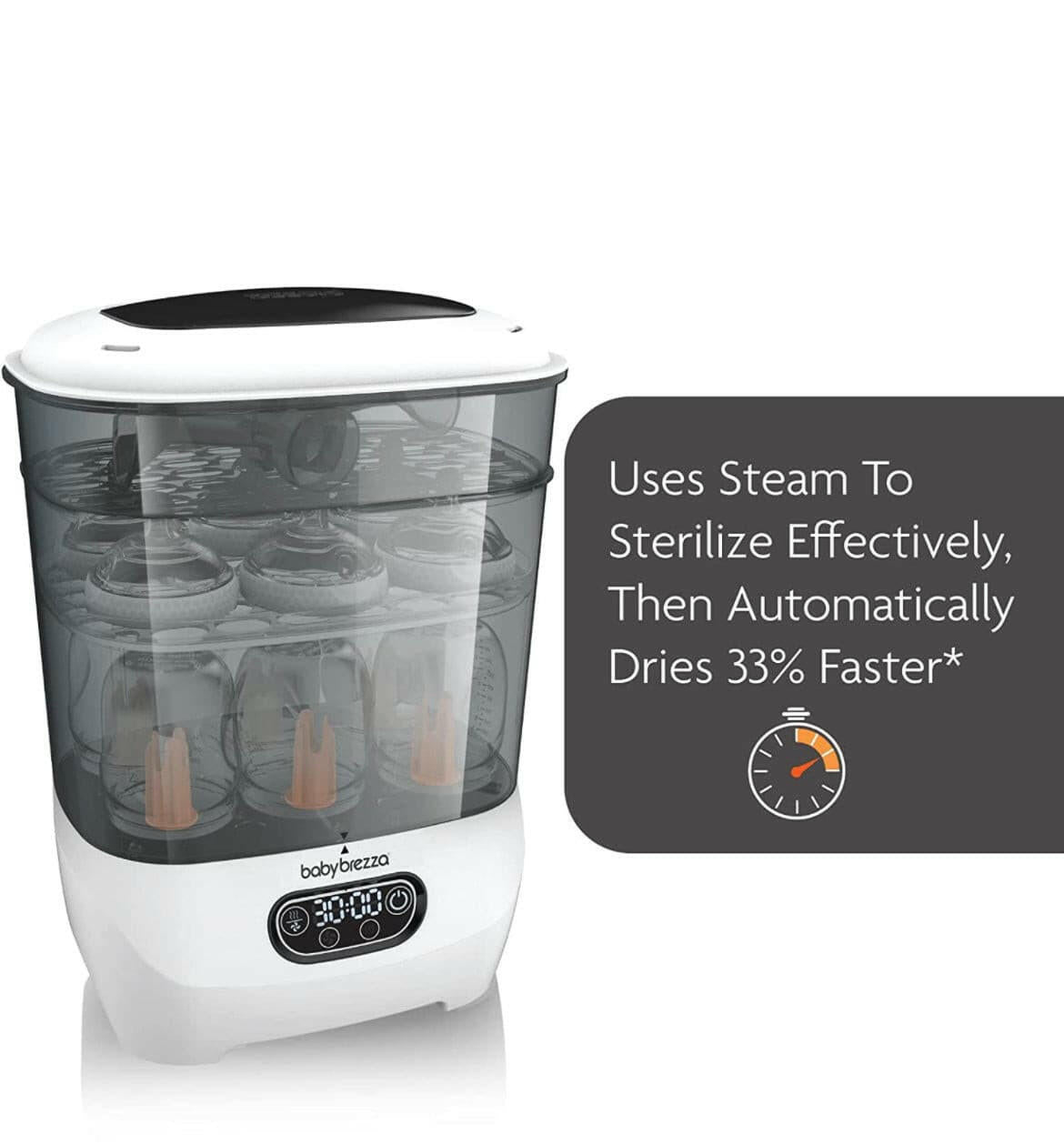 Baby Brezza Baby Bottle Sterilizer and Dryer Advanced.