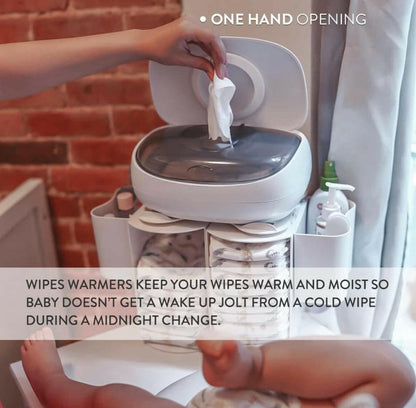 Prince Lionheart Evo Wipes Warmer with Glow Nightlight.