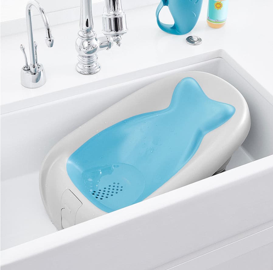 Moby Recline & Rinse Bather Blue By Skip Hop.