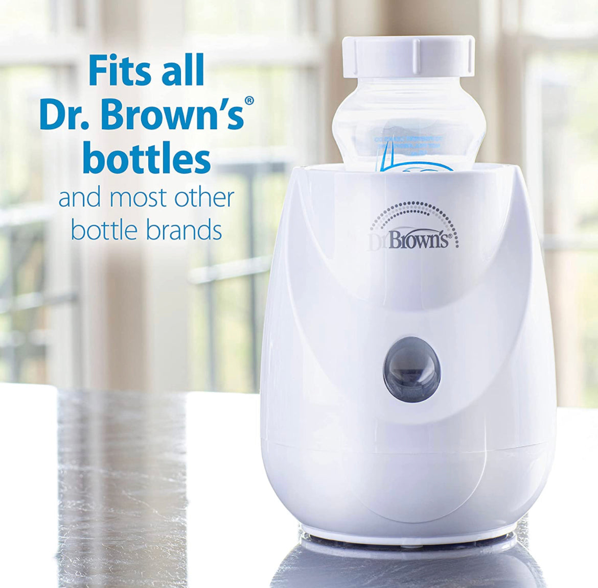 Dr. Brown’s Insta-Feed Bottle Warmer and Sterilizer.