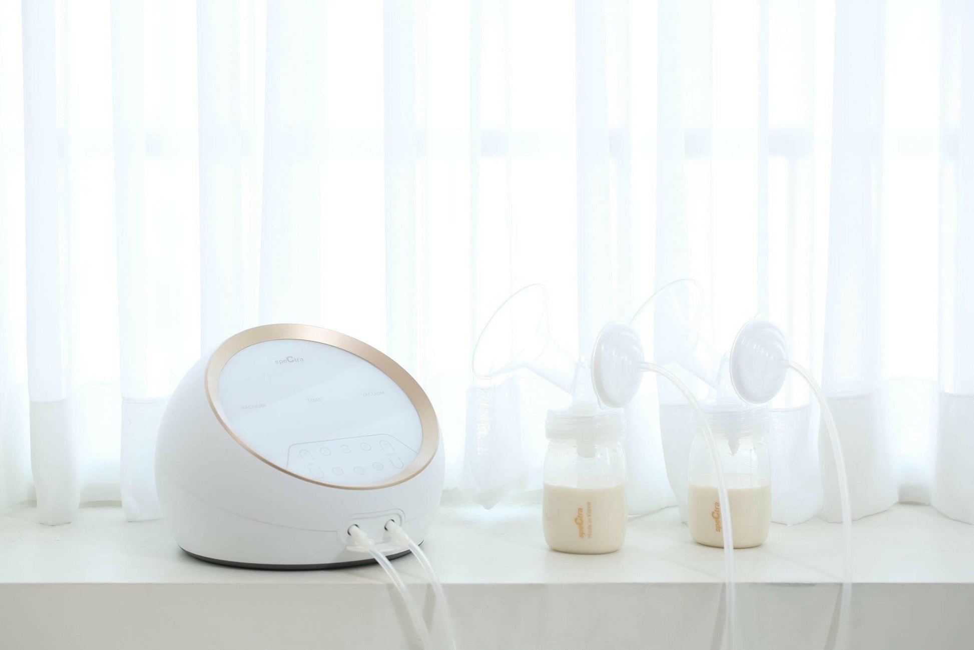 Gold Dual S Hospital Grade Double Electric Breast Pump by Spectra.