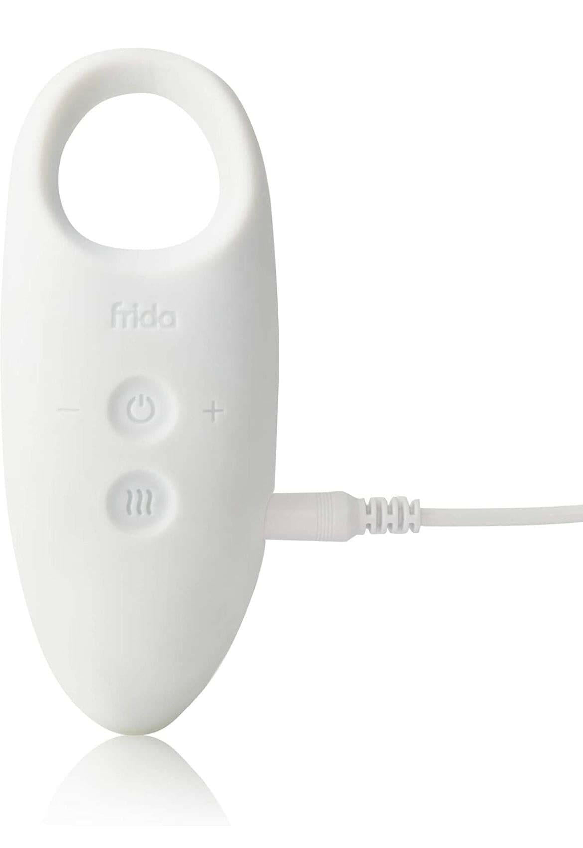 Frida Mom 2-in-1 Lactation Massager - Multiple Modes of Heat + Vibration for Clogged Milk Ducts, Increase Milk Flow, Breast Engorgement - USB Cord Included.