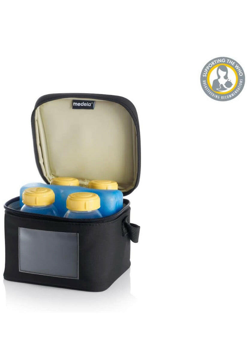 Medela Ice Pack and Cooler Set, 5oz Bottles Qatar Moms