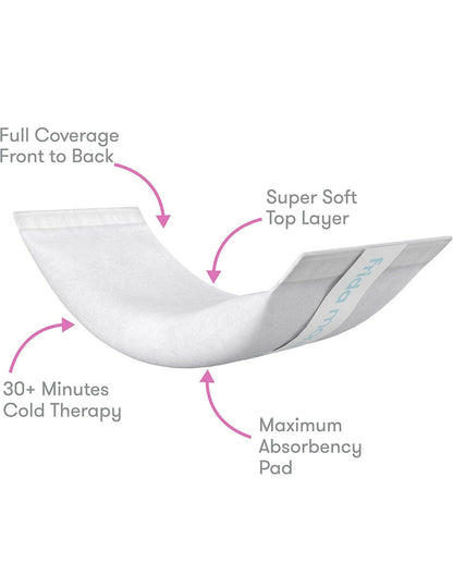 Frida Mom 2-in-1 Postpartum Absorbent Perineal Ice Maxi Pads.