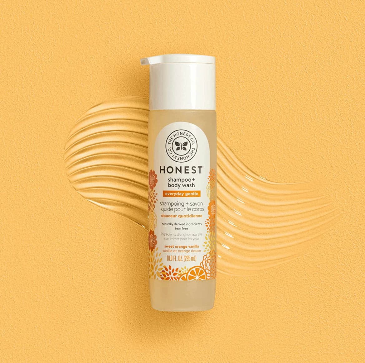 Shampoo & Body Wash by The Honest Company, Orange Vanilla, 295 ml.