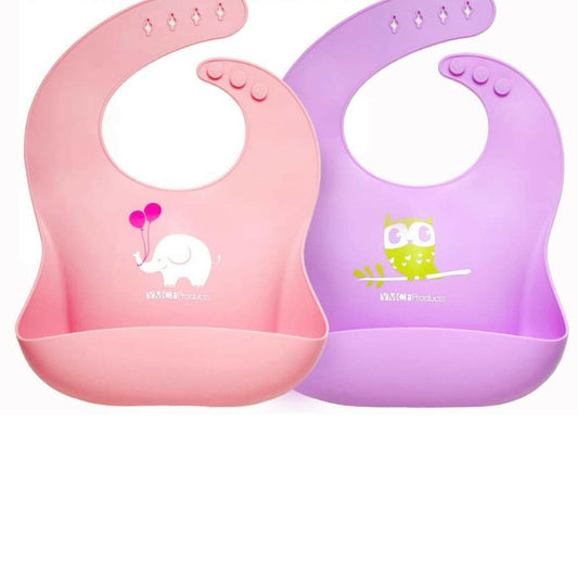 Soft Silicon Waterproof Bib.